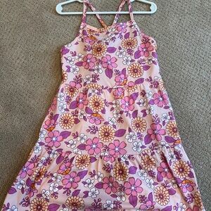 Cat & Jack Pink and Purple Floral Top